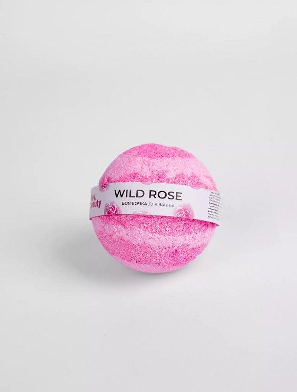 Бомбочка для ванны Hey beauty Wild Rose
