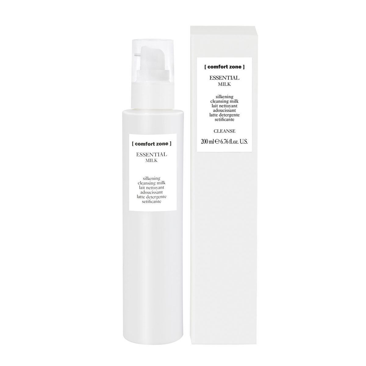 Молочко для умывания Essential Milk COMFORT ZONE 200ml