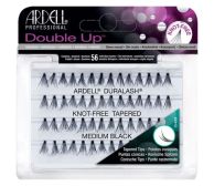Ardell Professional Duralash Individual Double Up Lashes - Knot-Free Tapered - Medium Black
