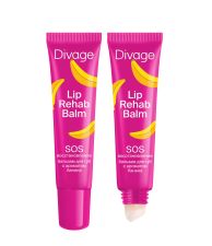 Восстанавливающий Бальзам для губ Divage Lip Rehab Balm SOS-восстановление с ароматом банана