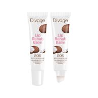 Восстанавливающий Бальзам для губ Divage Lip Rehab Balm SOS-восстановление с ароматом кокоса