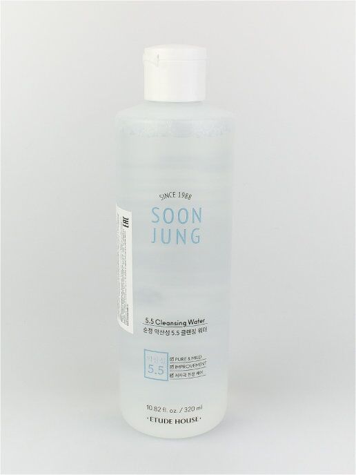 Etude House Soon Jung Очищающая вода 5.5 Cleansing Water 320мл