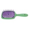 Расческа стандартная зеленая janeke hairbrush with soft tips