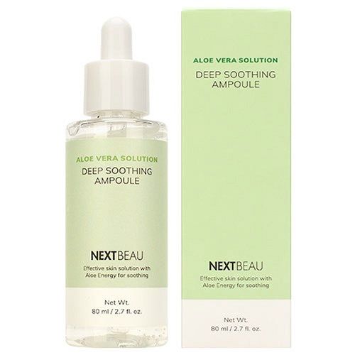 Сыворотка Aloe Vera Solution NextBeau soothing deep sootheing ampule 80 ml