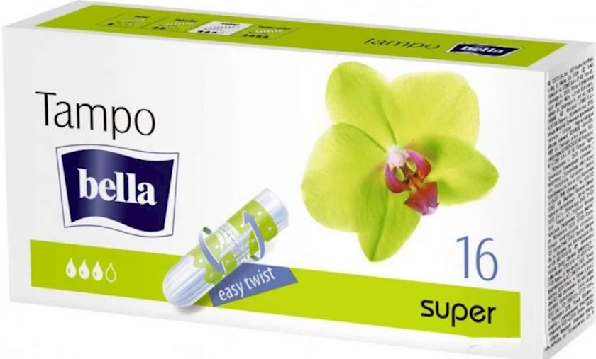 Гиенические тампоны Bella Tampo Premium Comfort super 16 шт