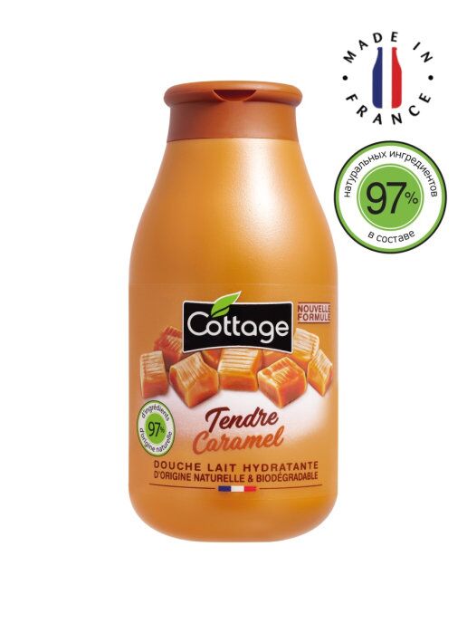 Cottage - Moisturizing Shower Gel 250ml Sweet Caramel
