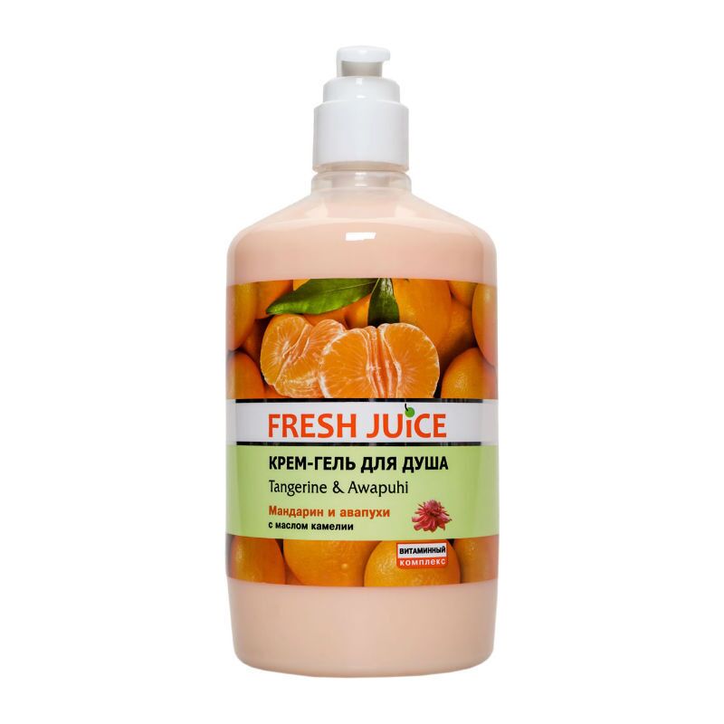 Fresh Juice Гель для душа Tangerine & Awapuhi 750мл