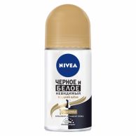 Дезодорант-антиперспирант Nivea Черное и белое Невидимый Гладкий шелк для кожи после бритья 50 мл