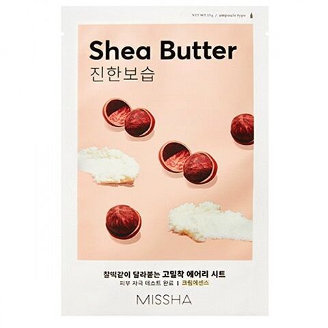 Маска для лица Airy Fit Sheet Mask (Shea Butter) MISSHA 19 г