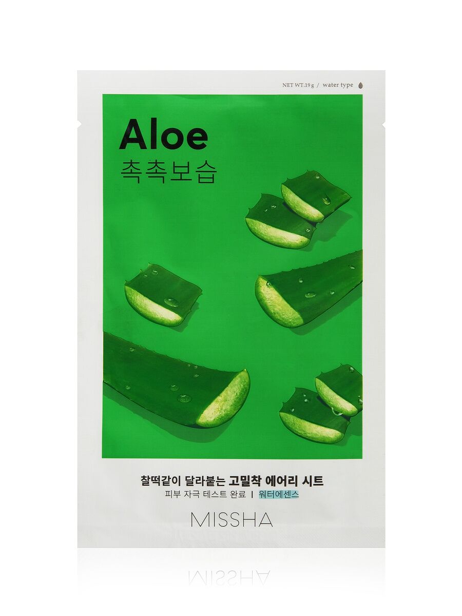 MISSHA Airy Fit Sheet Mask (Aloe) Маска для лица
