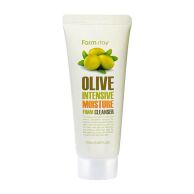 Farmstay Очищающая увлажняющая пенка с экстрактом оливы Olive Intensive Moisture Foam Cleanser 100
