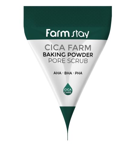 FarmStay Скраб для лица Cica Farm Baking Powder Pore Scrub