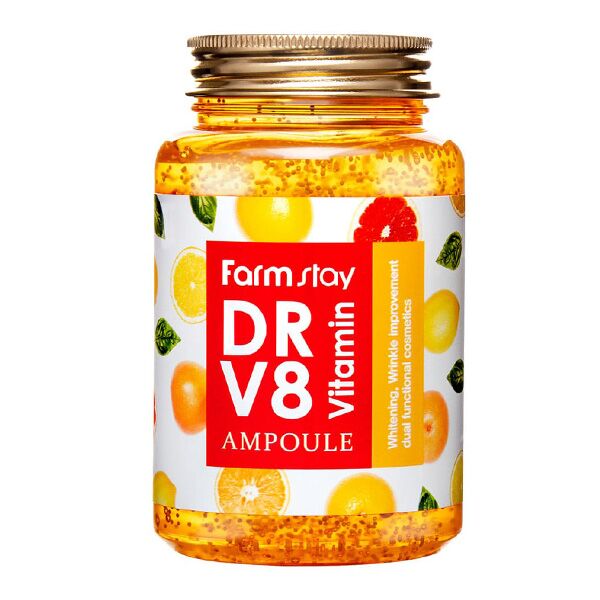Ампульная сыворотка с витаминами Farmstay DR-V8 Vitamin Ampoule 250 мл