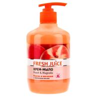 Fresh Juice Крем-мыло дой-пак Peach & Magnolia 460 мл
