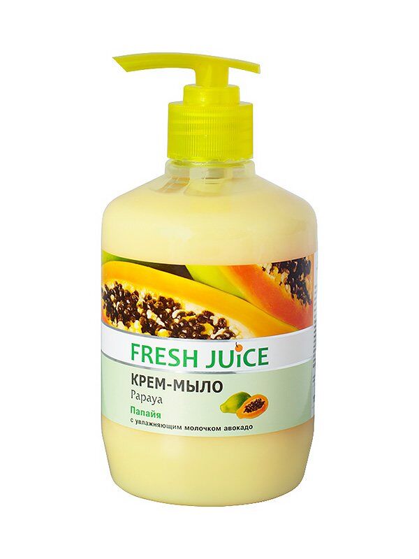 Fresh Juice Крем-мыло дой-пак Papaya 460 мл