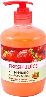 Fresh Juice Крем-мыло Strawberry & Guava 460 мл
