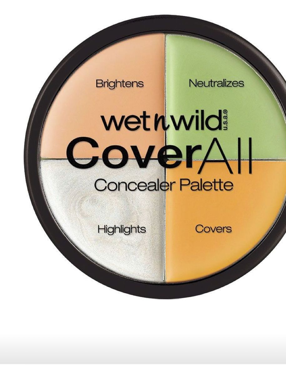 Набор корректоров для лица Wet n Wild (4 тона) Coverall Concealer Palette E61462