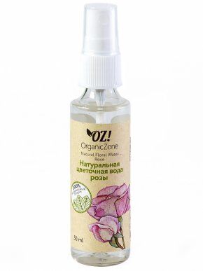 Цветочная вода Розы Organic Zone 50мл