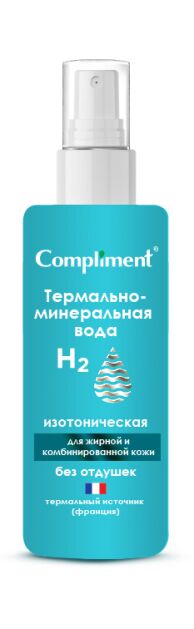 Compliment термально-минеральная вода д/жирн/комби.кожи 110 мл