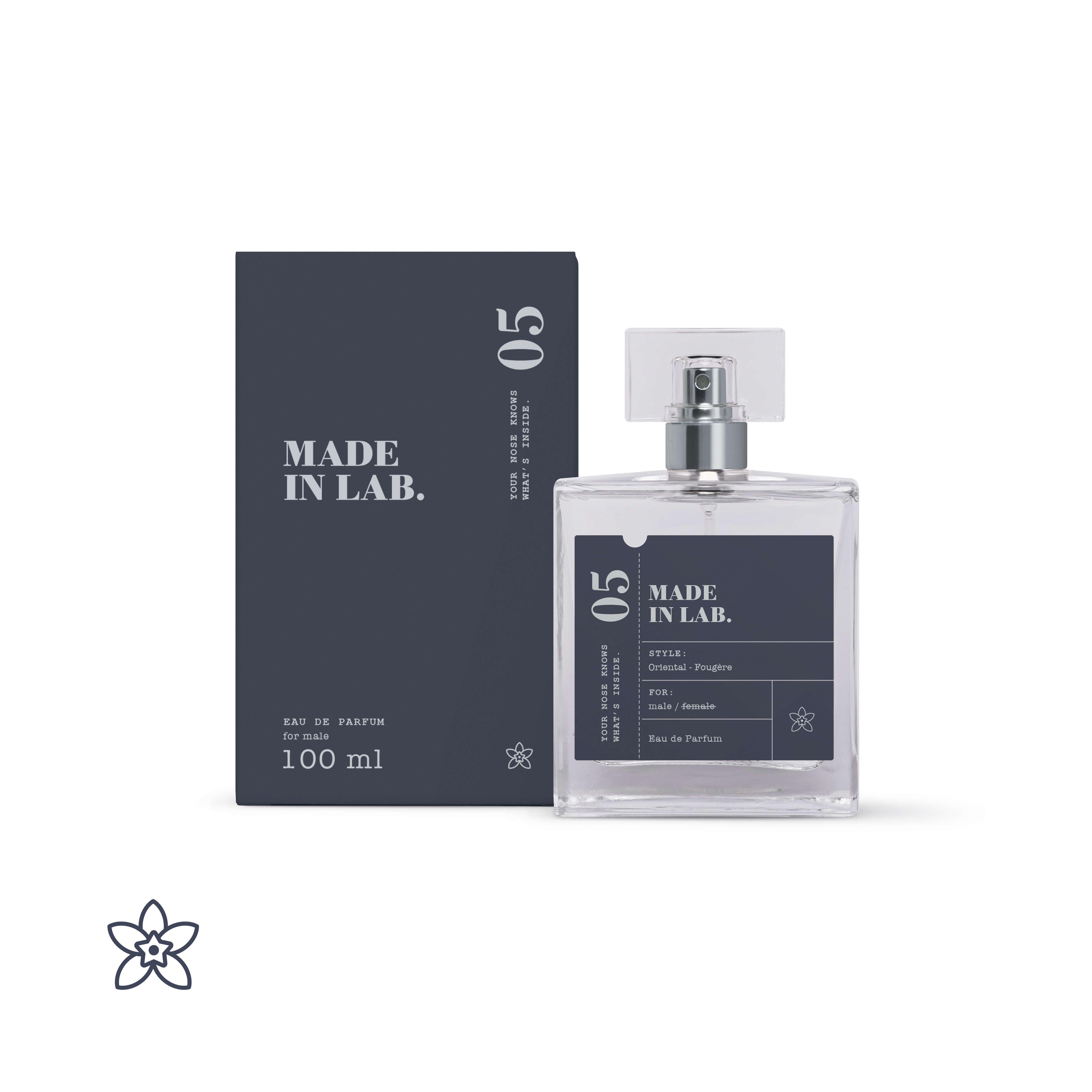 Вода парфюмированная мужская Made in Lab 05, аналог Dior Sauvage
