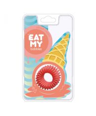 Резинки для волос "Сливочный персик" EAT MY bobbles(3шт)