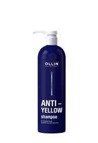 Анти жёлтый Шампунь для волос OLLIN Anti-Yellow Shampoo