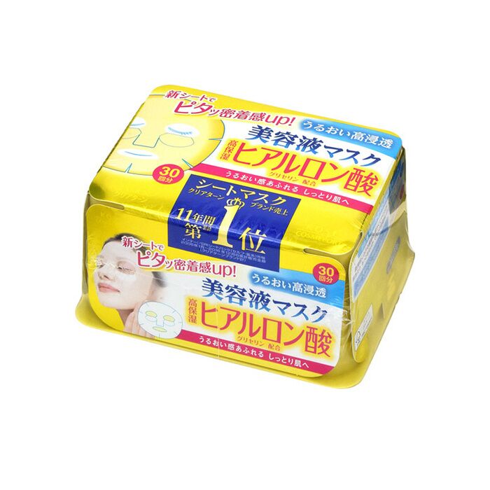 Увлажняющая маска с гиалуроновой кислотой,желтая (Kose Cosmeport)