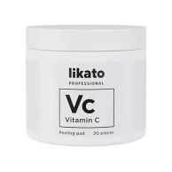 Пилинг-пэды для лица Likato с AHA кислотами и витамином С 20 шт