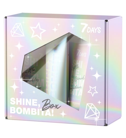 Подарочный набор 7 DAYS Diamond Box, SHINE, BOMBITA!