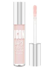 Блеск для губ с эффектом объема LUXVISAGE ICON тон 501 Baby Pink