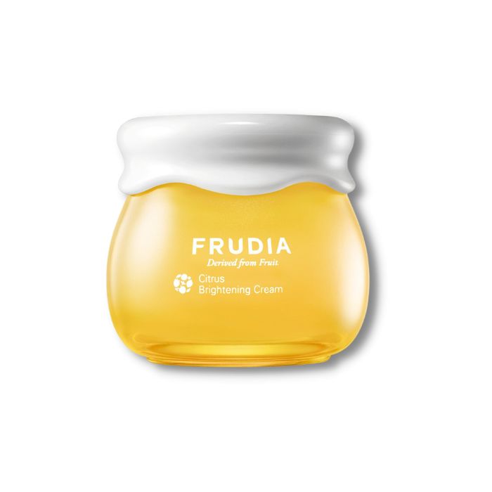 Крем-смузи для лица с цитрусом, придающий сияние Citrus Brightening Cream, мини-версия, Frudia 10 г