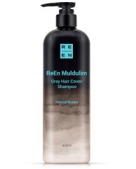 Шампунь для волос оттеночный REEN GRAY HAIR COVER SHAMPOO NATURL BROWN 450мл