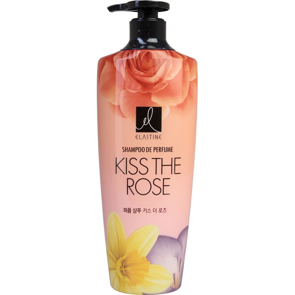 Шампунь для волос ELASTINE PERFUME KISS THE ROSE 600мл