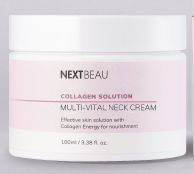 Крем для шеи коллаген 100 мл nextbeau collagen solution multi-vital neck cream