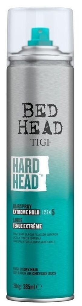 Лак для суперсильной фиксации TIGI BED HEAD HARD HEAD