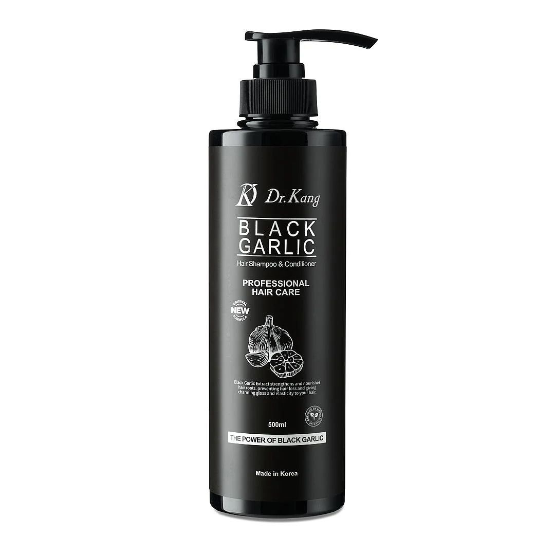 Шампунь и кондиционер 2 в 1 черный чеснок dr. Kang blackgarlic hair shampoo & conditioner 500мл