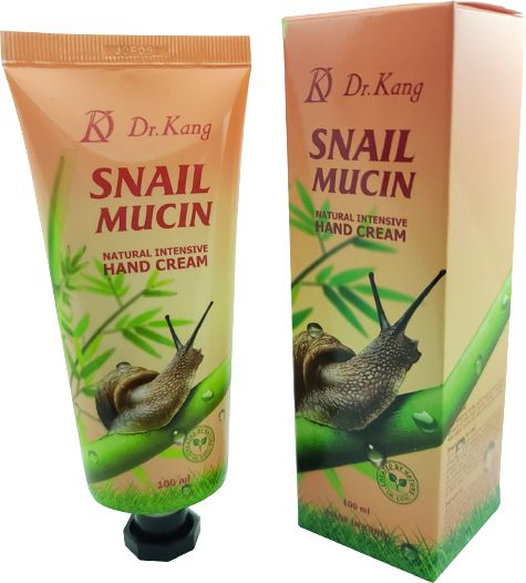 Крем для рук snail mucin natural intensive hand cream с улиточным муцином, 100мл dr. Kang