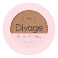 Румяна компактные divage matte & silky compact blush № 02