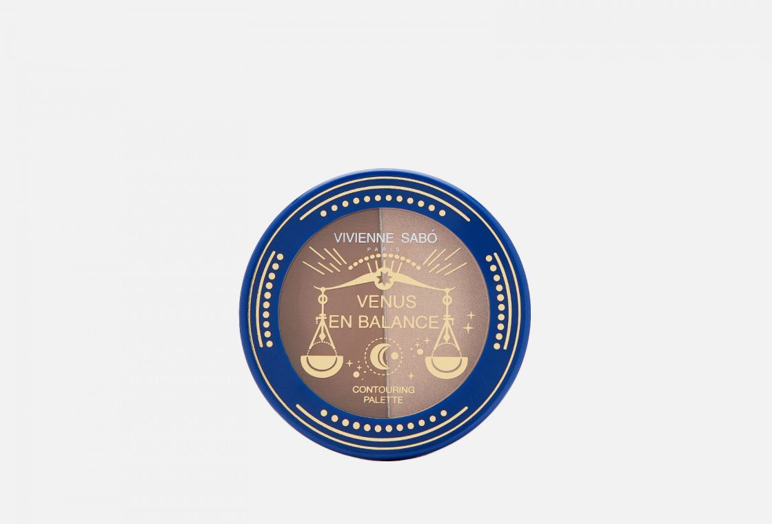 Палетка д/скул.лица Venus en Bal 01-2201 2 холодных оттенка