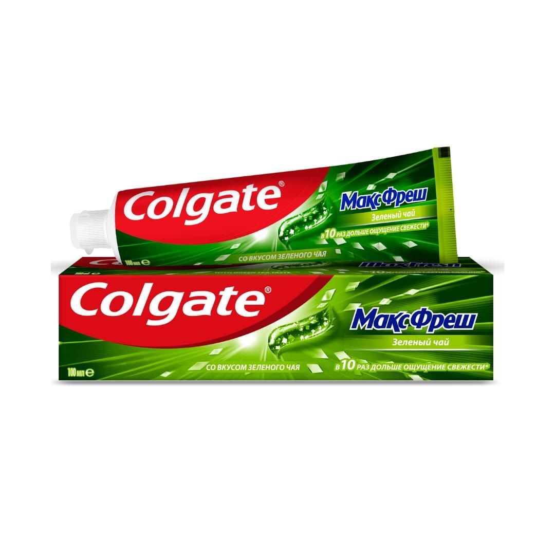 Зубная паста зеленый чай Colgate L2 Max fresh 100мл