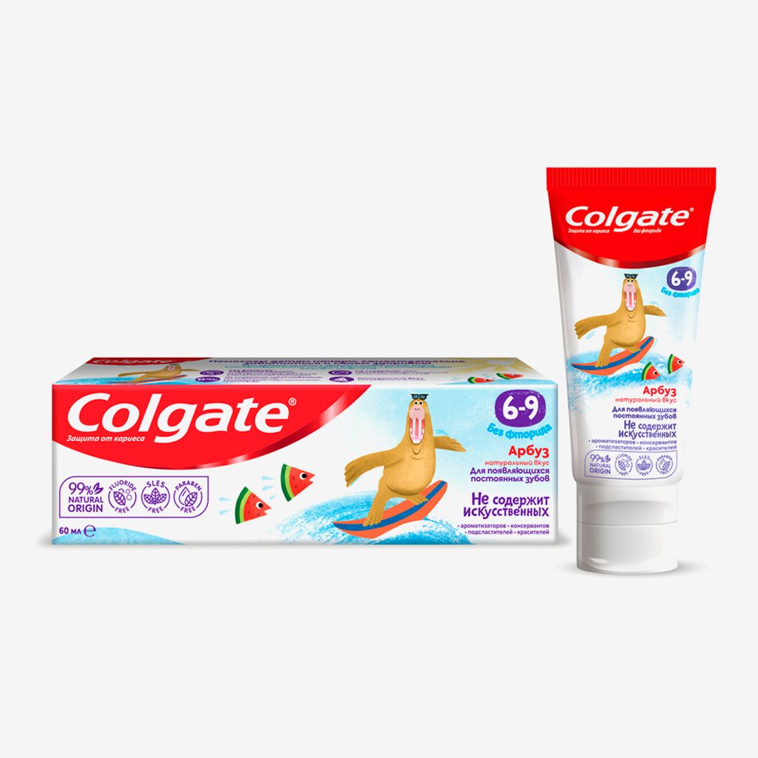 Зуб/п детская арбуз 60мл colgate