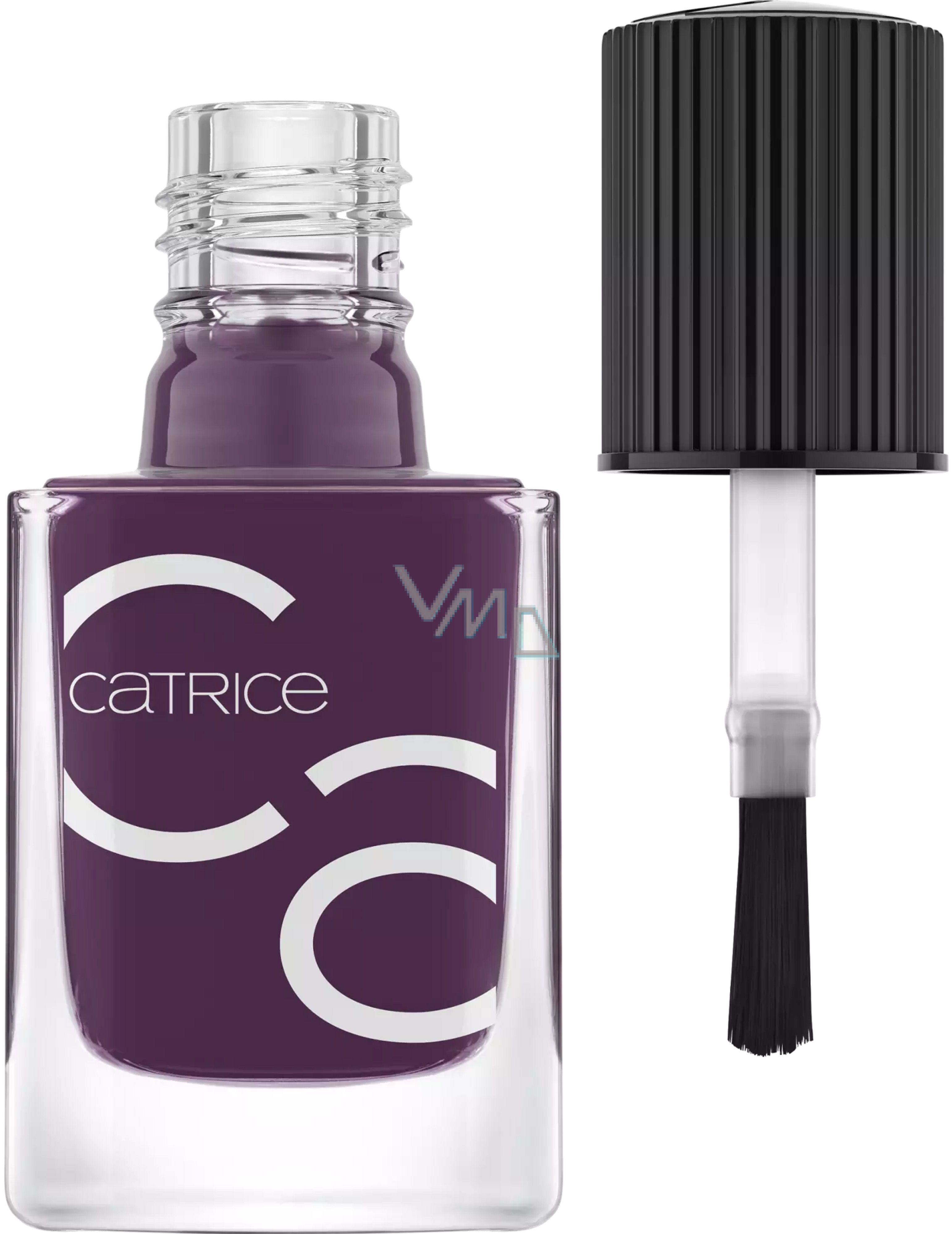 Лак для ногтей catrice iconails gel lacquer 159 purple rain 10,5мл