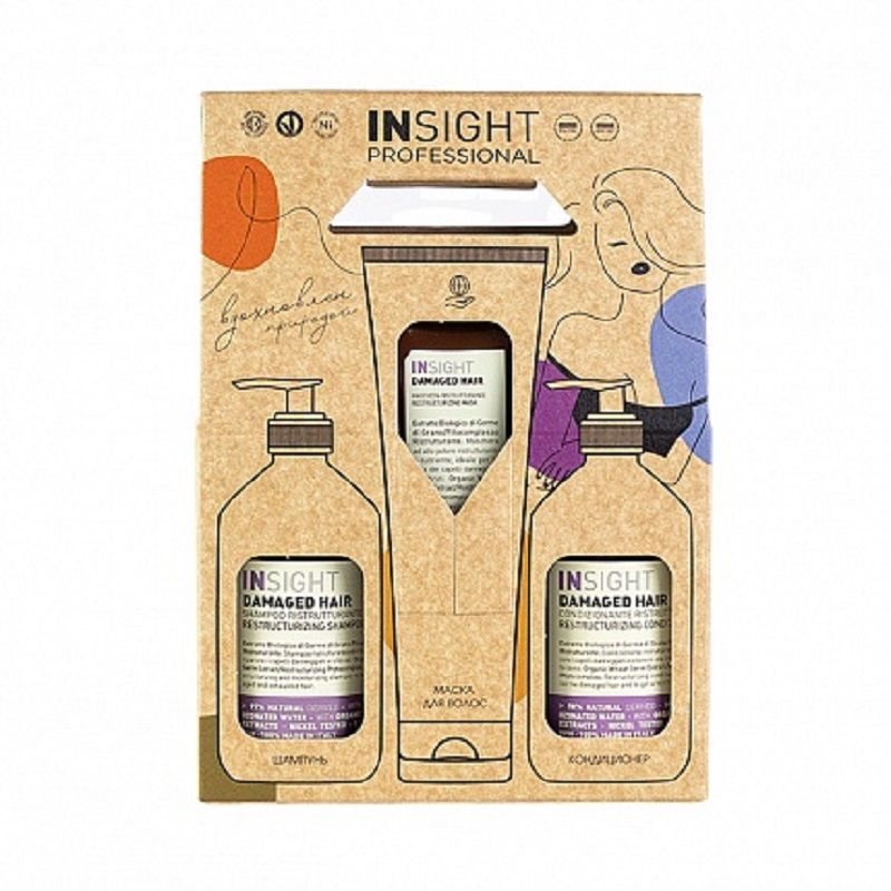 Набор damaged hair (поврежденные волосы) insight