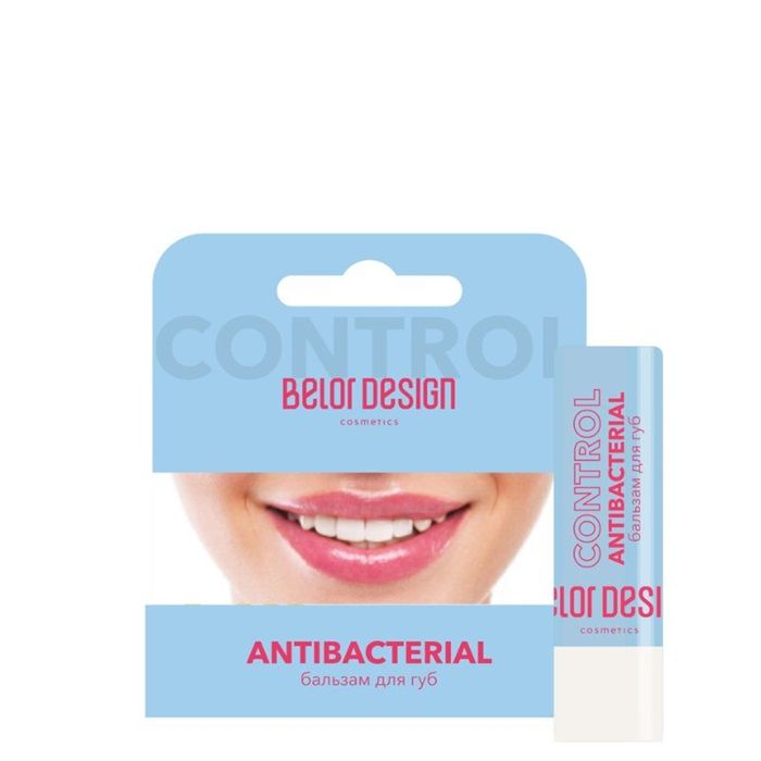 Бальзам для губ Belor Design lip control антибактериальный