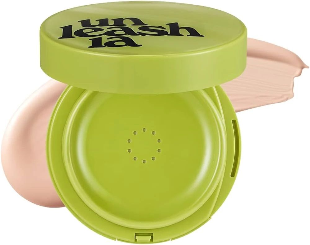 Тональный кушон с сатиновым финишем Unleasia Healthy Green Cushion 23 тон