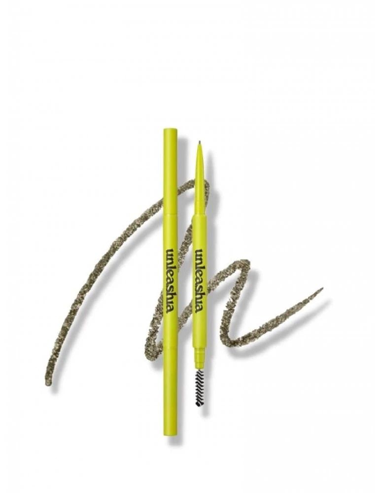 Ультратонкий карандаш для бровей Unleasia Shaper Defining Eyebrow Pencil #1 Oatmeal Brown