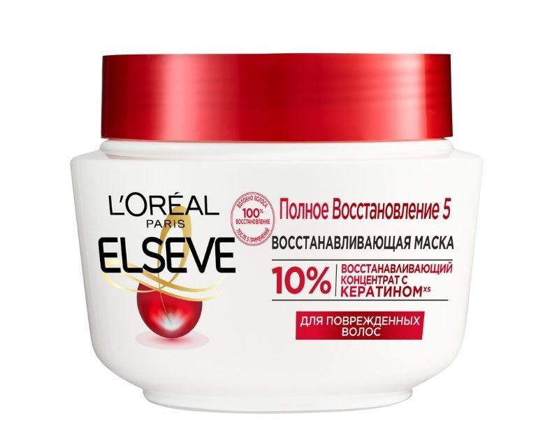 Маска для волос L'Oréal Paris Elseve Полное восстановление 5
