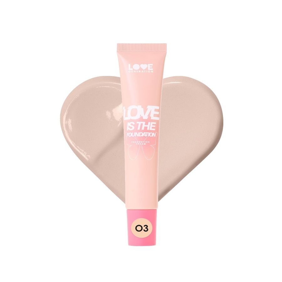 Тональный крем Love Generation  Foundation cream "Love is the Foundation" тон 03