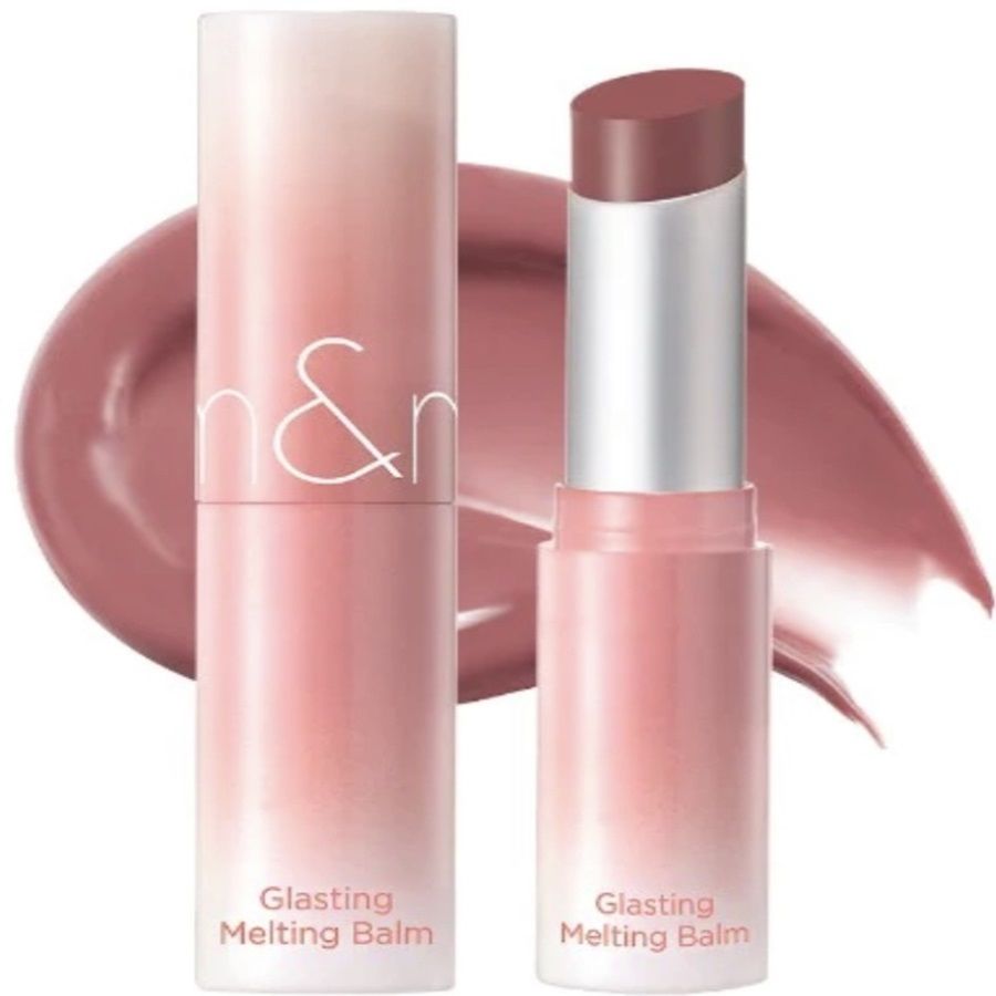 БАЛЬЗАМ ДЛЯ ГУБ ROM&ND GLASTING MELTING BALM 12 VEILED ROSE