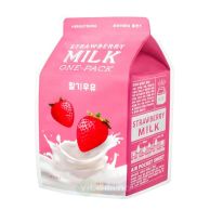 Маска для лица Strawberry Milk One Pack  APIEU